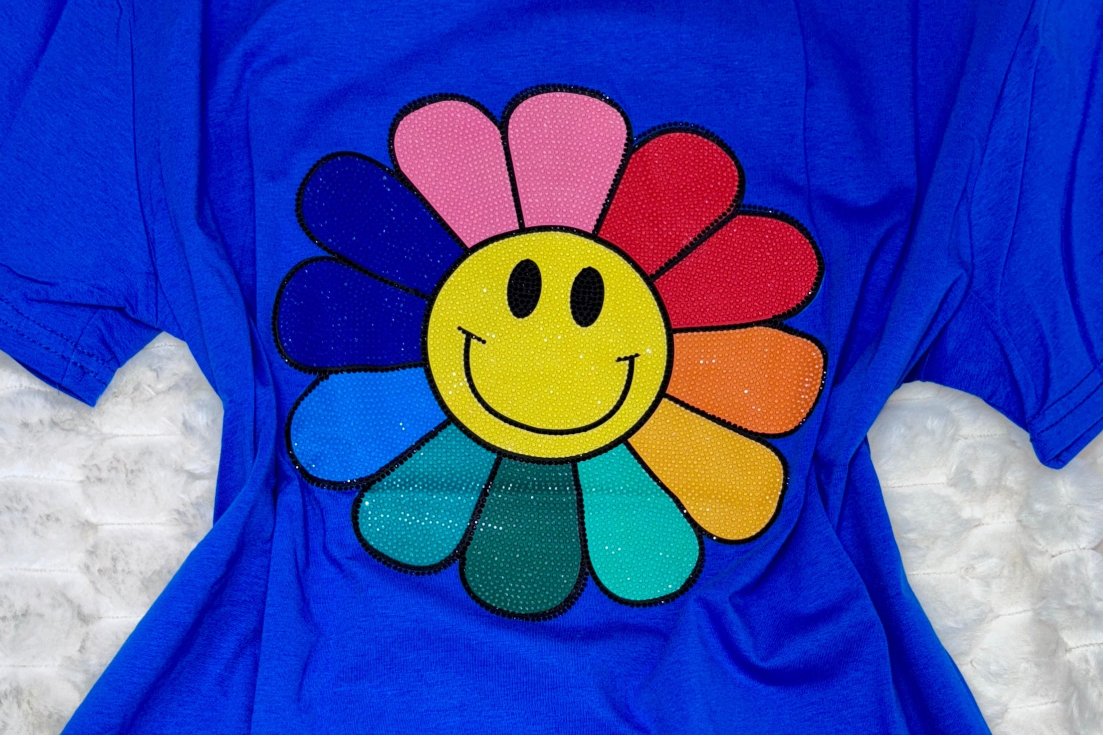 #138 Rainbow Smile Graphic Tee