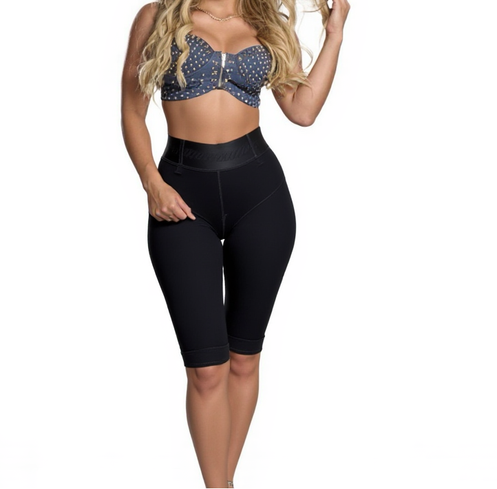 Peach Body Colombian Short Bermuda Girdle