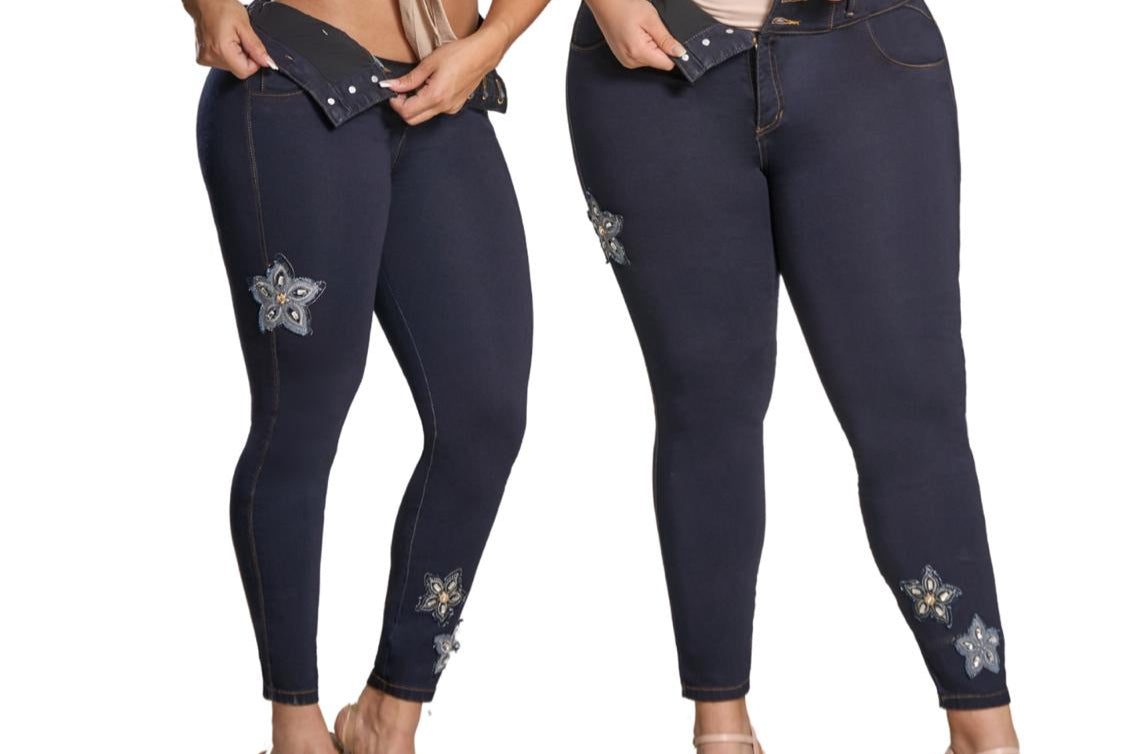 Olivia Colombian Jean with Internal Girdle style 360 Star Design